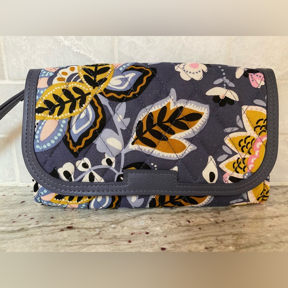 Vera Bradley Charmont Meadow Zip-Around Wallet